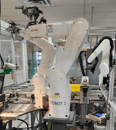 2nd generation fully automated industrial robot cell