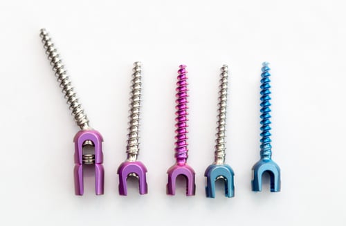 Tianodized bone screws image
